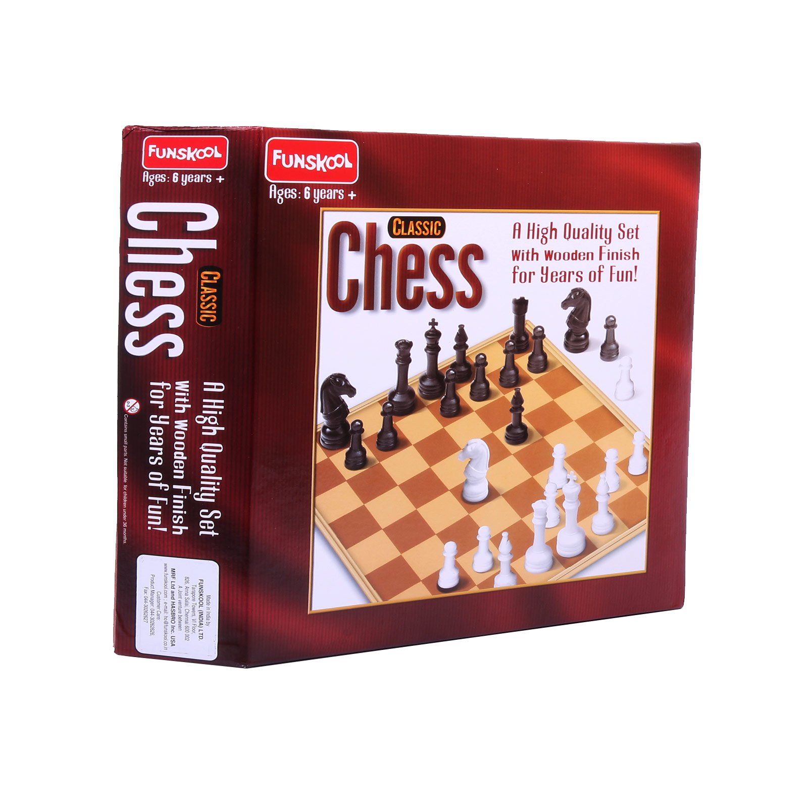 Classic Chess Game – Timeless Strategy Board Game for Kids and Families (6+ Years)