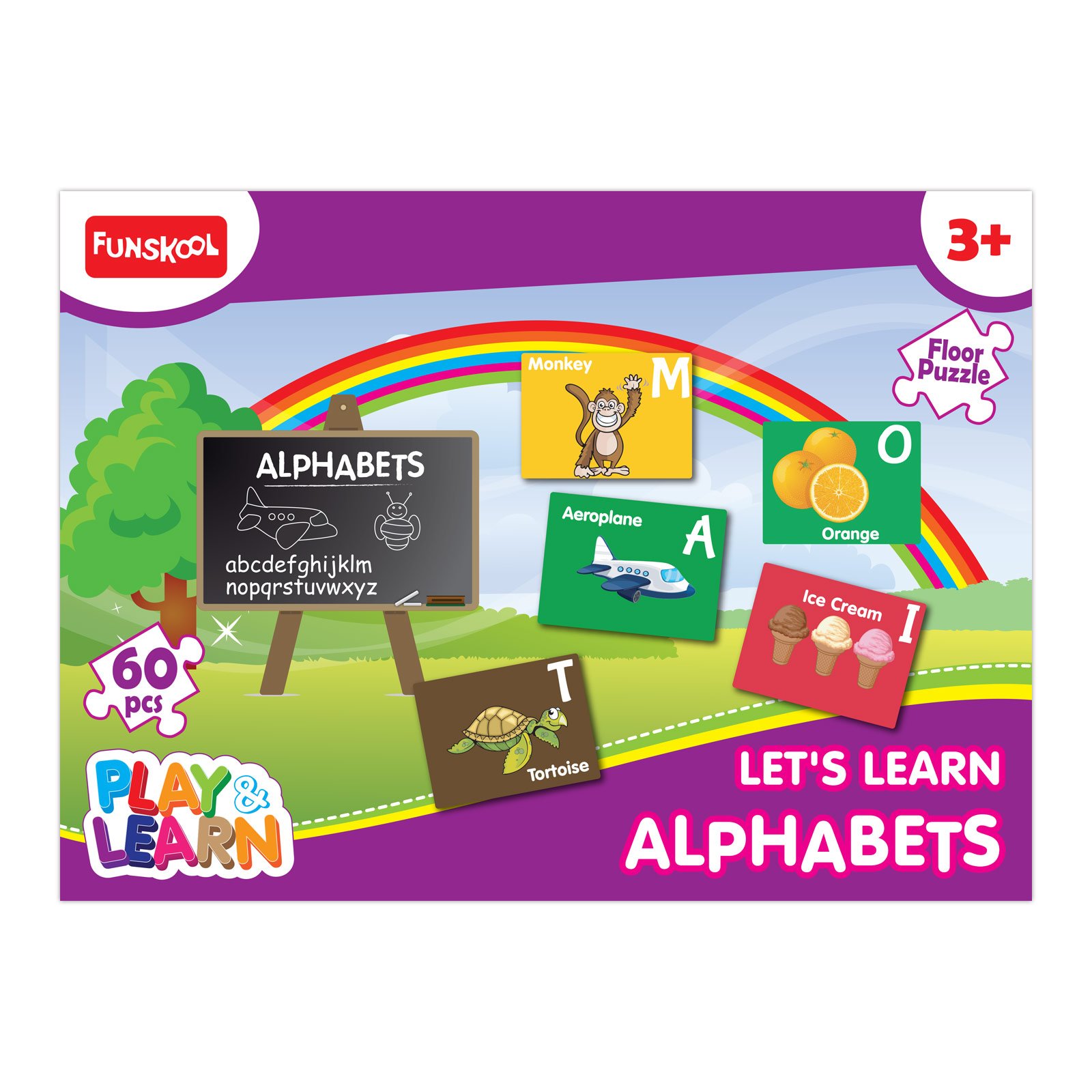Let’s Learn Alphabet Puzzle – Fun and Educational Toy for Kids (3+ Years)