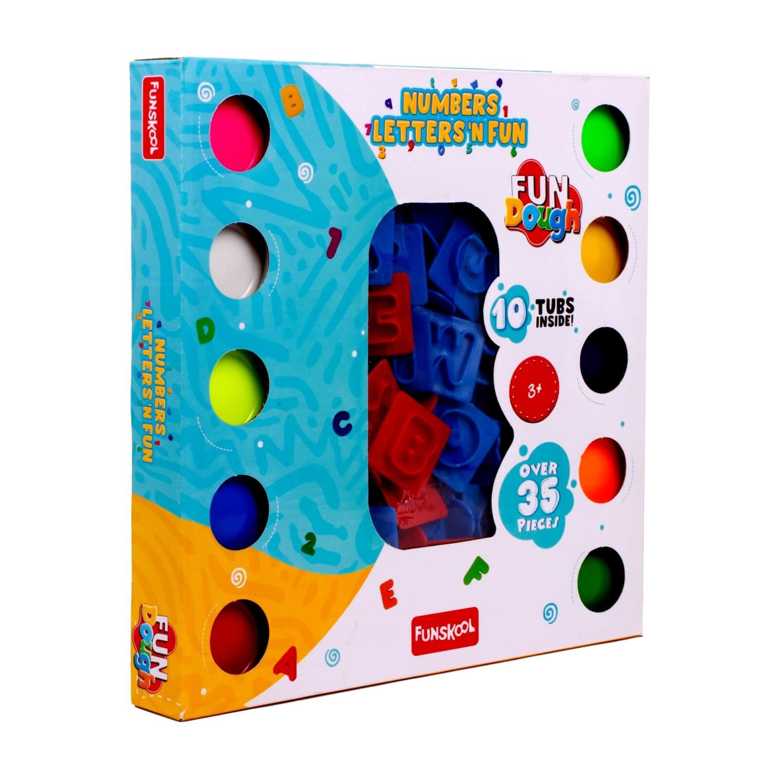 Numbers Letters โN Fun โ Fundough Learning & Creative Play Set (3+ Years)
