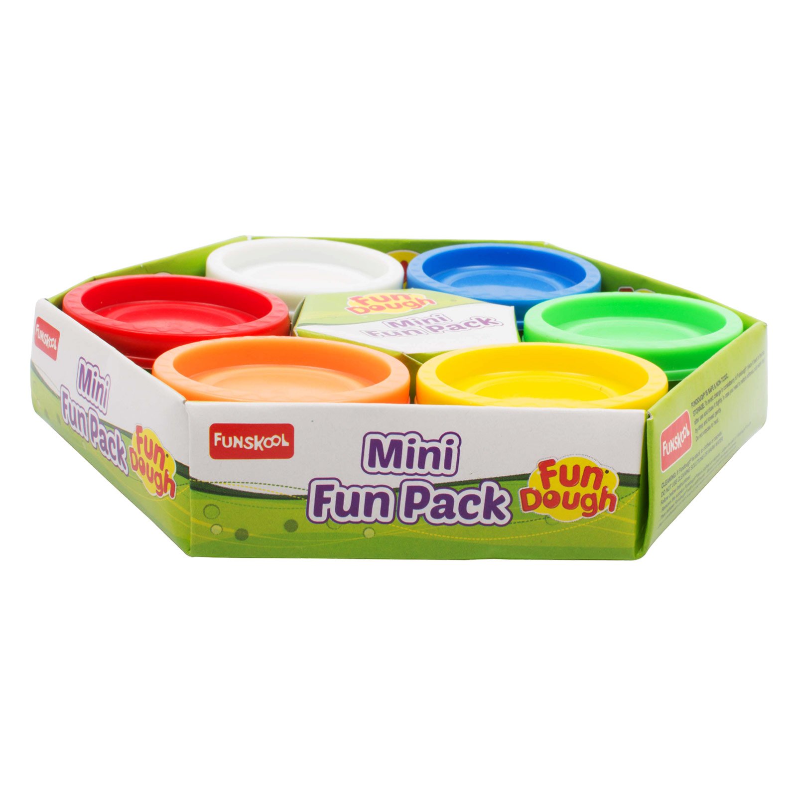 Mini Fun Pack โ 6-Tub Creative Dough Set for Endless Play (3+ Years)